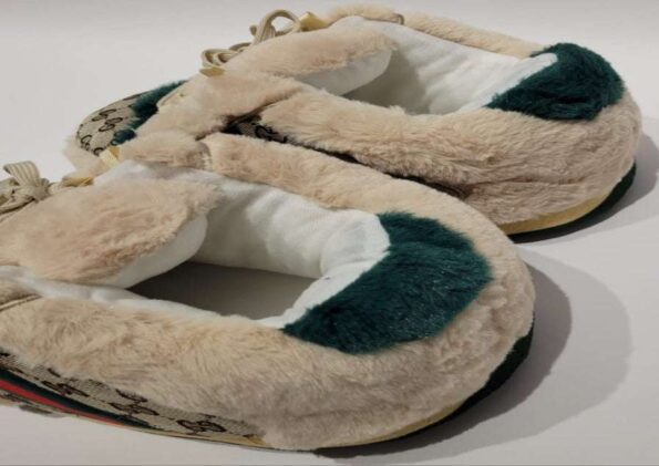 Chausson Sneakers Basket Gucci Beige
