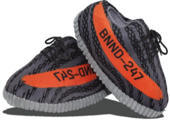 Chausson sneakers Air Yeezy Gris