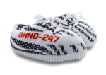 Chausson Yeezy Zebra Blanc