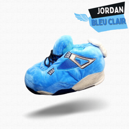 Chausson Sneakers Jordan Bleu Clair : Élégance Décontractée