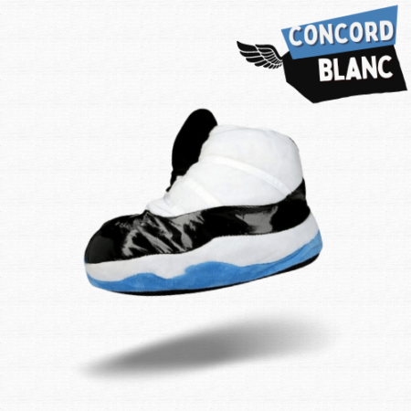 Chausson Sneakers Jordan Concord Blanc : L'Élégance de l'Iconique Jordan 11 Retro