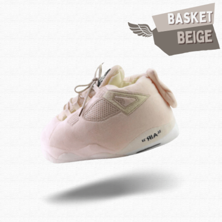 Chausson Sneakers Beige: Un Style Inspiré des Légendaires Air Jordan 1