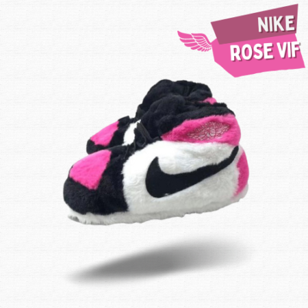 Chausson Sneakers Nike Rose Vif : L'Élégance Inspirée des Air Jordan 1