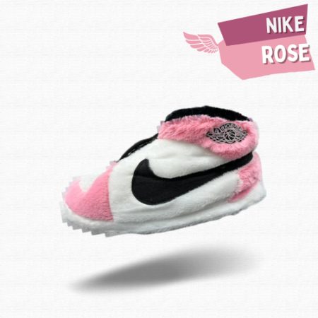 Chausson Sneakers Nike Rose : Élégance Inspirée des Air Jordan 1