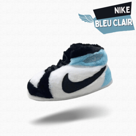 Chausson Sneakers Nike Bleu Clair : L'Élégance Inspirée des Baskets Air Jordan 1