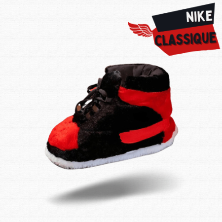 Chausson Sneakers Nike Classique Noir Rouge : Un Héritage de Style