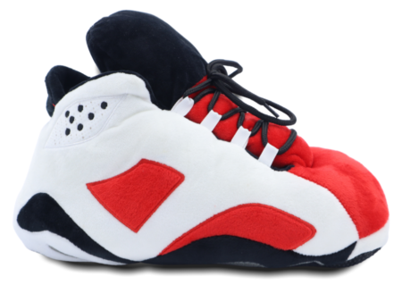 Chausson Jordan Blanc Rouge