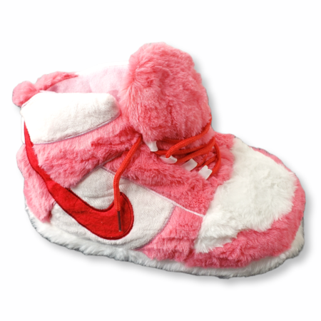 Chausson Sneakers Nike Dunk Rose Vif