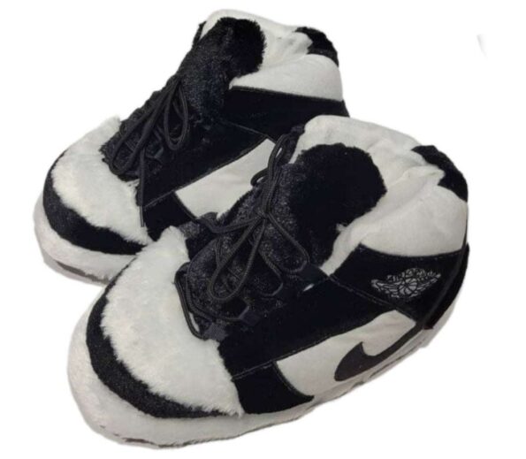 Chausson Sneakers Montant Nike Noir Blanc