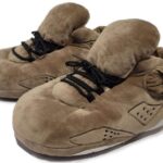 Chausson Sneakers Air Jordan 6 Khak