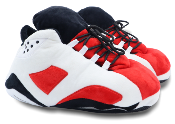 Chausson Jordan Blanc Rouge