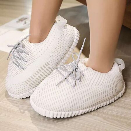 Chausson sneakers Yeezy Flashy Blanc