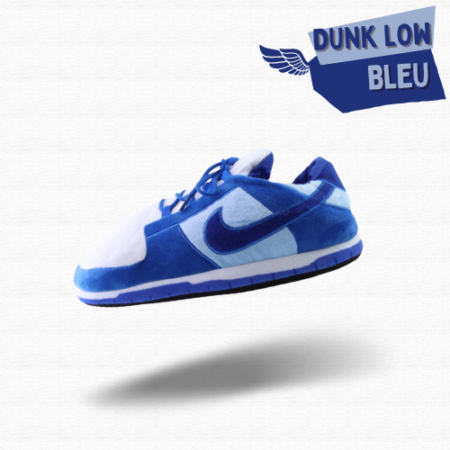 Chausson Sneakers Nike Dunk Low Bleu : L'Élégance Urbaine Redéfinie