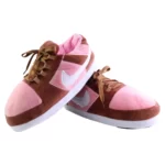 Chausson Sneakers Nike Dunk Low Marron et Rose