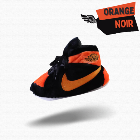 Chausson Sneakers Nike Orange Noir : L'énergie de l'Orange, l'Élégance du Noir