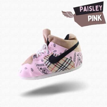 Chausson Sneakers Nike AJ 1 SB Travis Paisley Pink : Élégance Urbaine Redéfinie