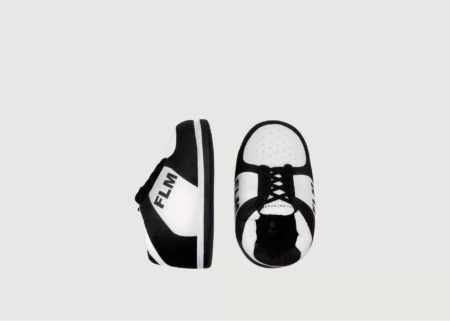 Chausson Sneakers Baskets Flamingueo Noir : Élégance Intemporelle et Confort Optimal