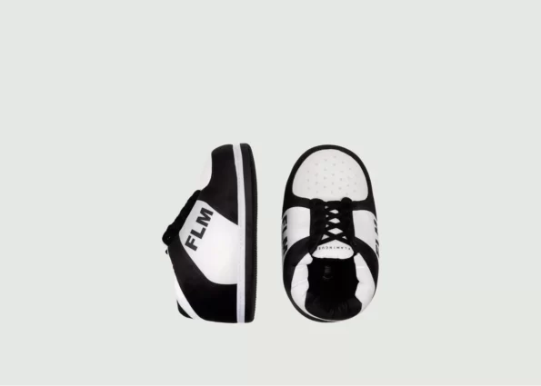 Chausson Sneakers Baskets Flamingueo Noir : Élégance Intemporelle et Confort Optimal