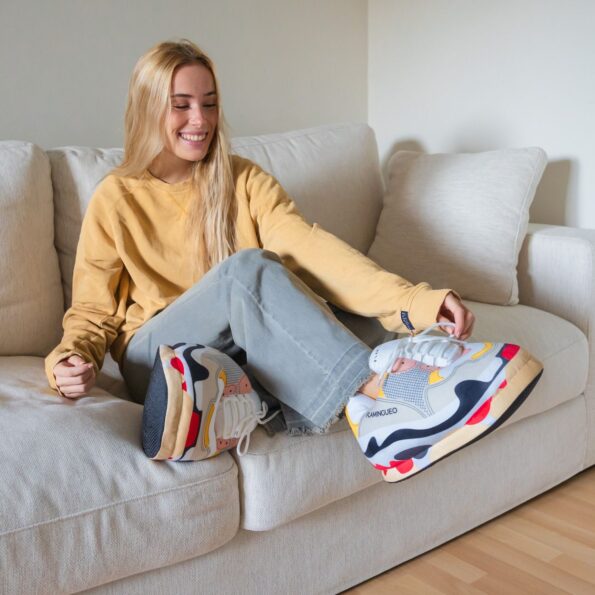 Chausson Sneakers Flamingueo "Modèle Balenciaga" : Élégance Excentrique Redéfinie