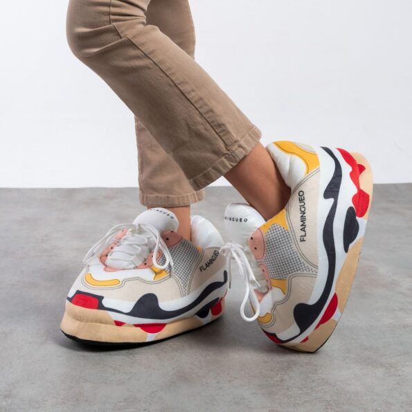 Chausson Sneakers Flamingueo "Modèle Balenciaga" : Élégance Excentrique Redéfinie