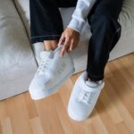 Chausson Sneakers Flamingueo White
