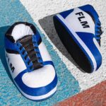 Chausson Sneakers Baskets Flamingueo Bleu
