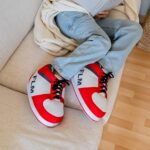 Chausson Sneakers Baskets Flamingueo Rouge