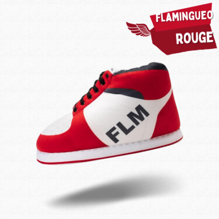 Chausson Sneakers Baskets Flamingueo Rouge : Style et Confort Sans Compromis