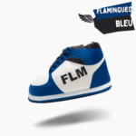 Chausson Sneakers Flamingueo Bleu : Confort et Style Alliant Tradition et Modernité