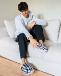 Chausson Sneakers Baskets Flamingueo Vans Slip-On