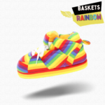 Chausson Sneakers Baskets Arc-en-Ciel : Éclat et Couleurs Vibrantes 🌈