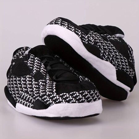 Chausson Sneakers Jordan AJ 4 Black White Dior : Fusion de Style et de Prestige