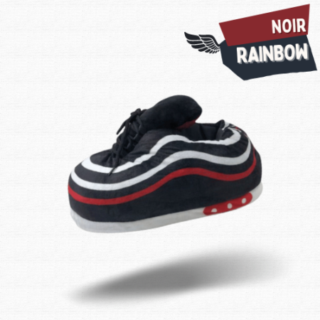 Chausson Sneakers Nike Air Max Rainbow Noir: Style et Confort Inspirés des Baskets Air Nike