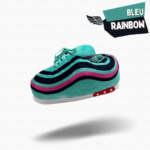 Chausson Sneakers Nike Air Max Rainbow Bleu