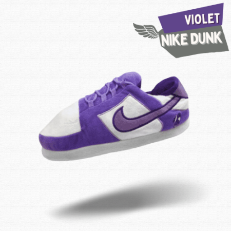 Chausson Sneakers Nike Dunk Violet