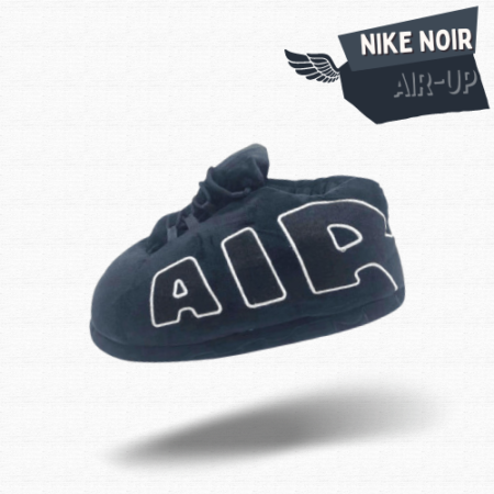 Chausson Sneakers Nike Up Air Noir: Élégance et Confort Inspirés des Air Jordan 