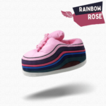 Chausson Sneakers Nike Air Max Rainbow Rose : Du Streetwear à Votre Intérieur