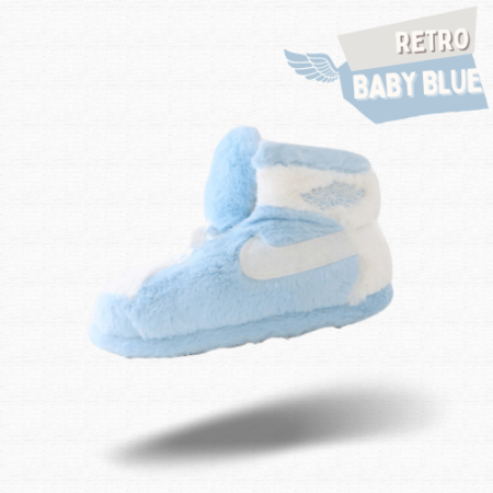 Chausson Sneakers Nike AJ 1 Retro Baby Blue