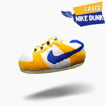 Chausson Sneakers Nike Dunk Orange Laser