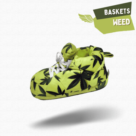 Chausson Sneakers Baskets Weed