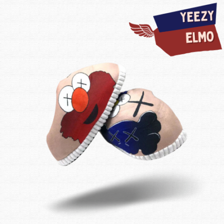 Chausson Sneakers Baskets Yeezy Elmo – Confort et Style Fusionnés pour une Expérience Inégalée