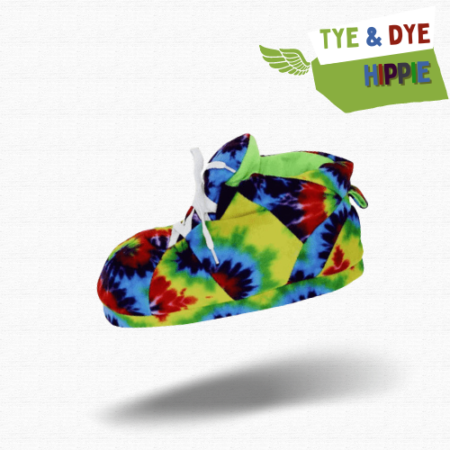 Chausson Sneakers Baskets Tie-Dye Hippie : La Tendance Colorée et Confortable de l’Été 2024