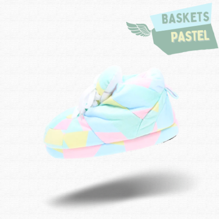 Chausson Sneakers Baskets Pastel : Le Confort et le Style en Douceur
